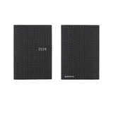 Hobonichi HON 2026 Paper Series: Black Gingham [ENG/A6/Jan Start] HON