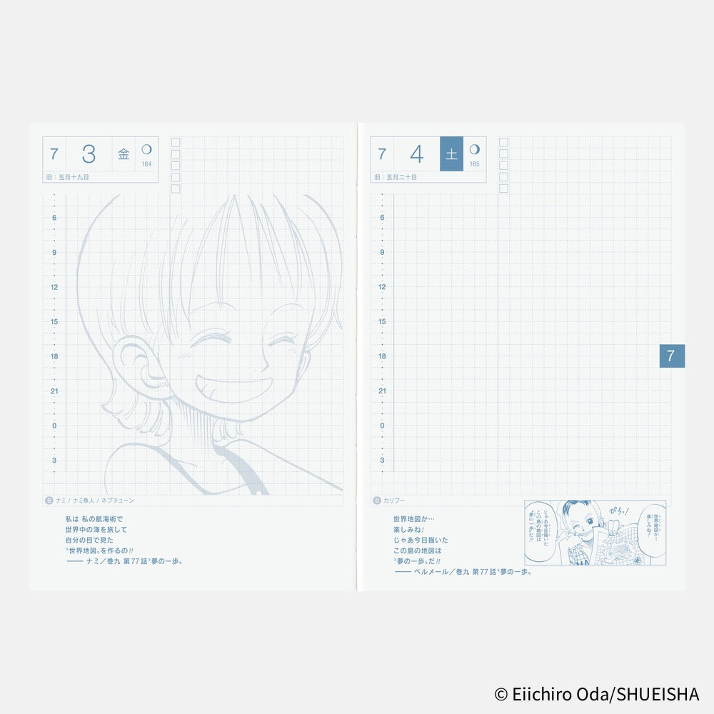 Hobonichi Techo 2026 Japanese Original Book - One Piece Edition (January Start)