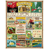 Camping 1,000 Piece Puzzle Cavallini & Co
