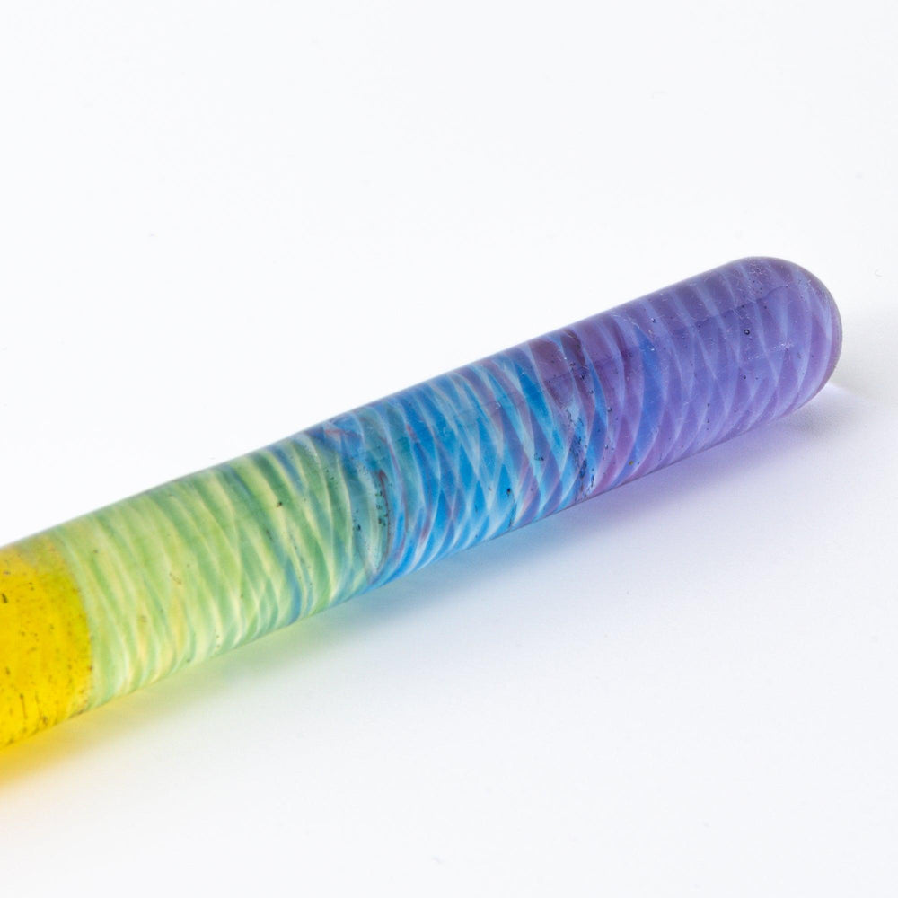 Rainbow Short Glass Dip Pen