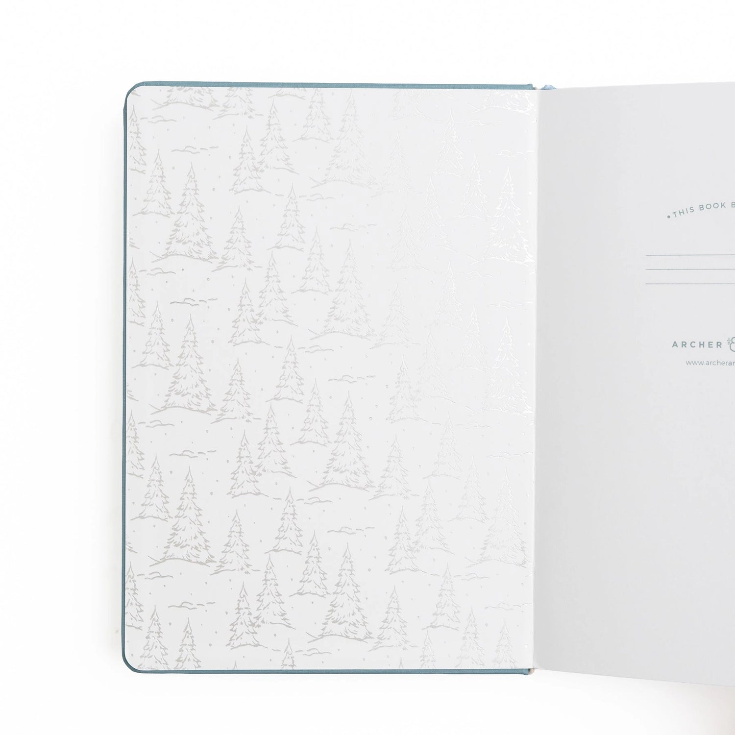 Archer and Olive Lamp Post 8X8 Dot Grid Notebook