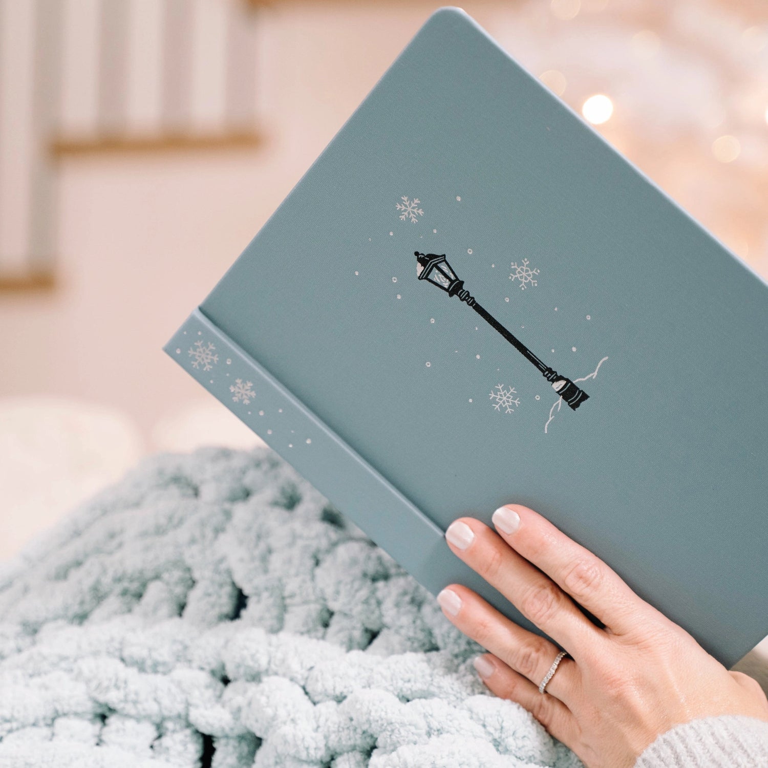 Archer and Olive Lamp Post 8X8 Dot Grid Notebook