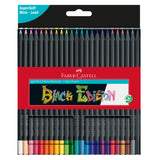 Faber-Castell Black Edition Colored Pencils - Box of 24
