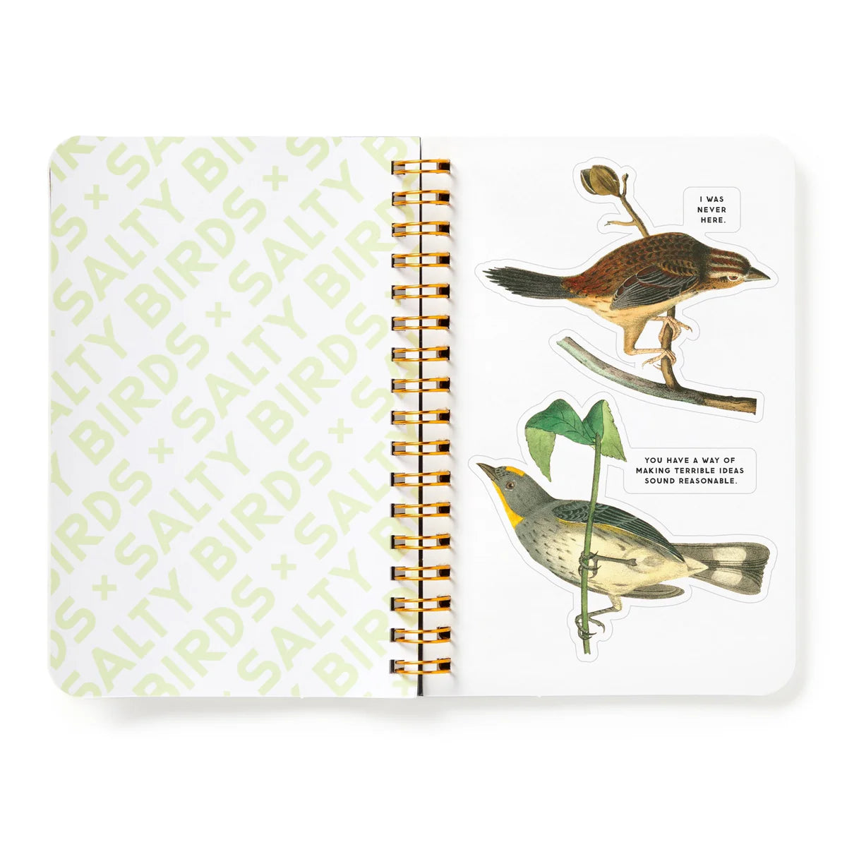 Brass Monkey Salty Birds Sticker Book