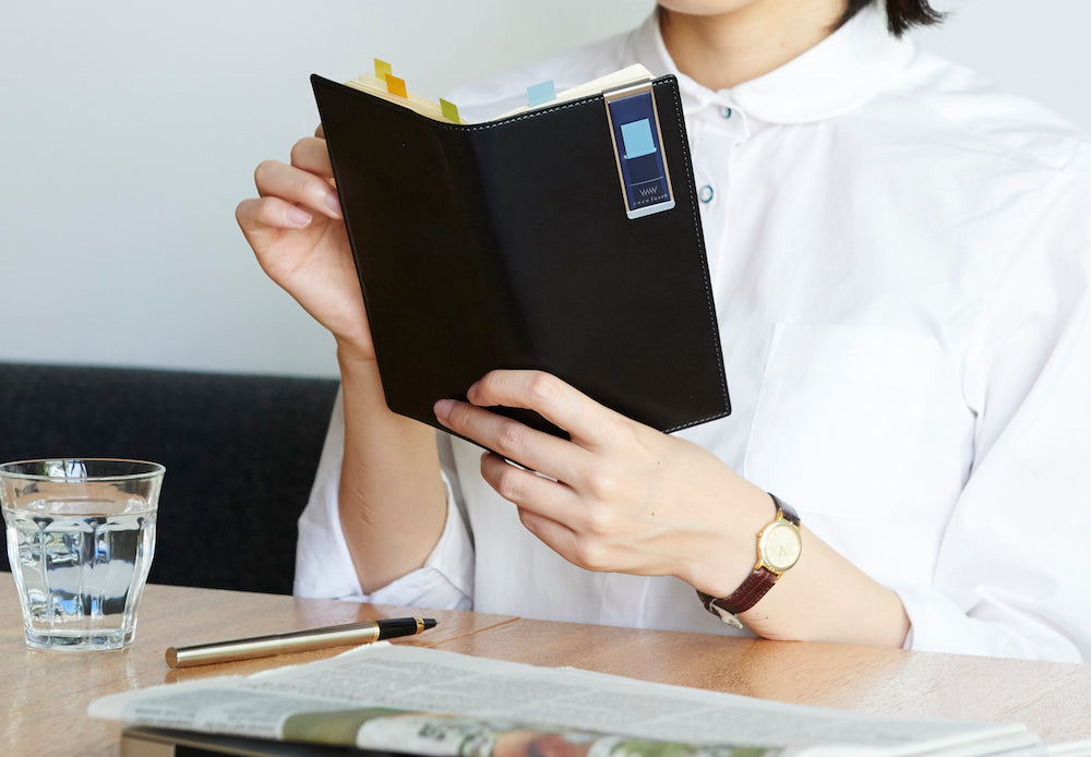 Kanmido Coco Fusen Medium Metal Clip - Smoke Blue