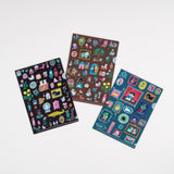 Hobonichi Folder Set of 3 for A6 Size Yumi Kitagishi (Little Gifts)