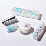 SODA Transparent Masking Tape - Pottery (Pink Gold Foil)