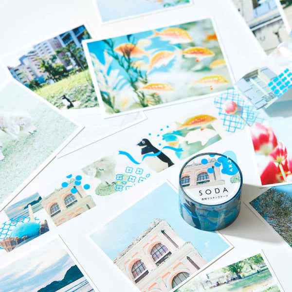 SODA Transparent Masking Tape - Balloon