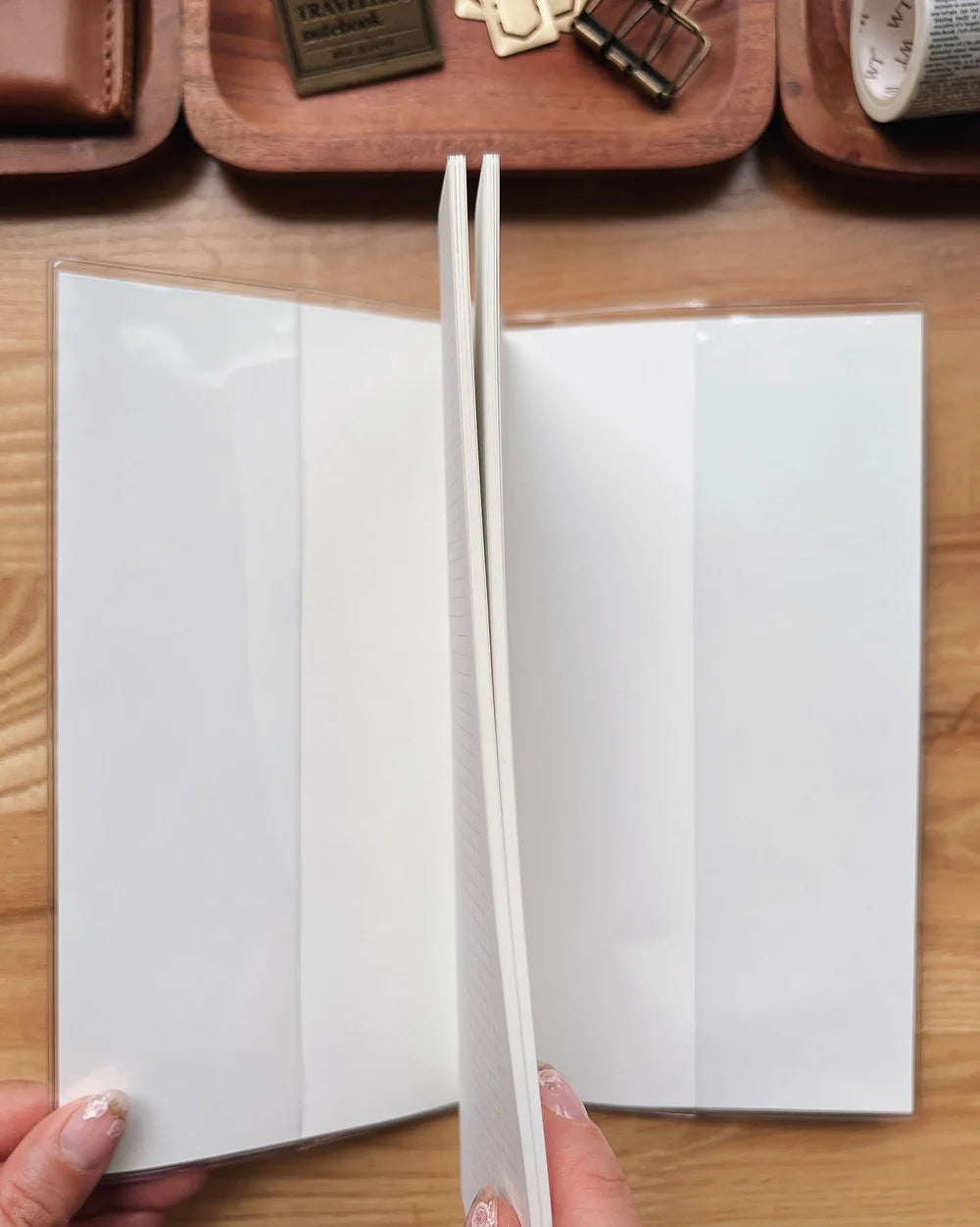 Sarica Studio Clear Cover for Standard Traveler's Notebook