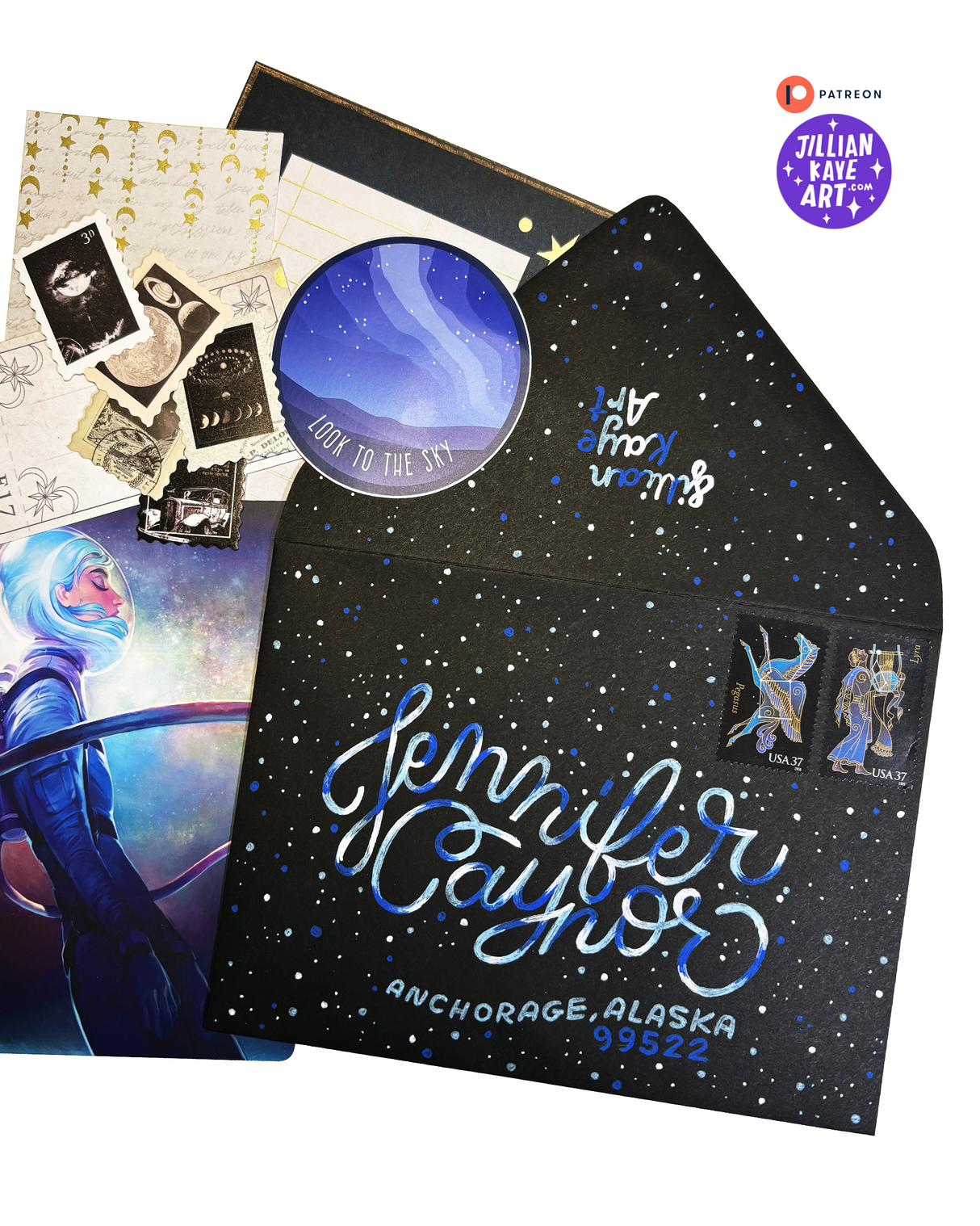 Envelope Art is For Everyone with Jillian Kaye