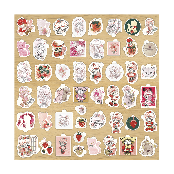 Strawberry Shortcake Decal Variety Pack (100-Pack)