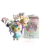 Celebrate 20 years of tokidoki with our 20th Anniversary Blind Box! This series features iconic characters reimagined in party-ready designs, including Donutella, Nijiko, Mozzarella, Adios, Mermicorno, and more—plus a special chaser, Party Bubbly! Join the celebration of two decades of signature & artwork, unforgettable characters, and kawaii culture with this must-have blind box collection for every tokidoki fan!