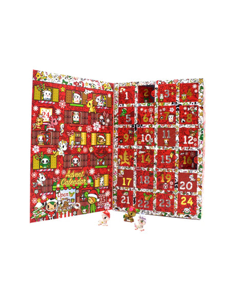 ‘Tis the Season to be Merry, and the tokidoki Advent Calendar is here with 24 reasons to rejoice! This Advent Calendar is filled with 24 Holiday themed tokidoki characters ready to be revealed! Let there be many days of joy and fun with the tokidoki Advent Calendar!
