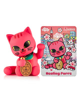 Bring a little luck into your life with tokidoki’s Lucky Cats Blind Box Series! Each collectible kitty invites a different kind of fortune—whether it’s love, success, protection, wisdom, or peace! With paws full of charm, these Lucky Cats are ready to purr their way into your heart (and your collection)! Which kind of luck will you discover? Collect them all and let tokidoki luck shine in every color!
