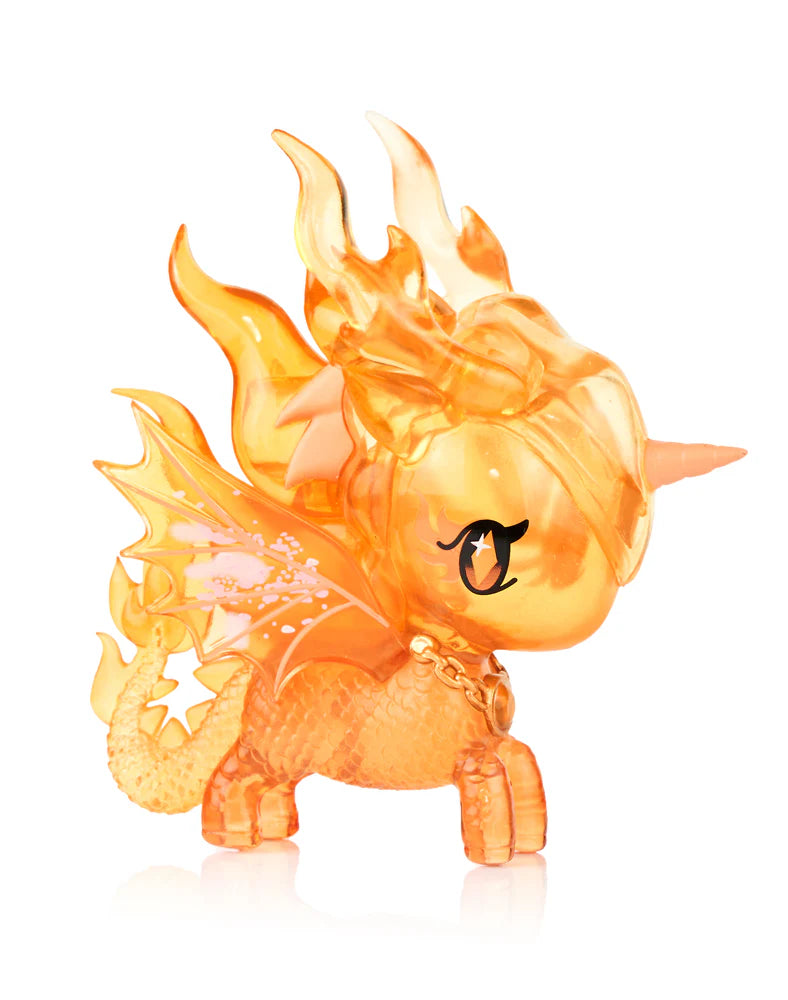 The heat is on! The Mystical Dragon Unicornos have landed, bringing sparkle, scales, and a whole lot of cuteness! From Blaze’s fiery glow to Frostwing’s icy shimmer, each dragon is ready to scale up the sparkle in your collection! Don’t forget the rare Inferno chaser—he’s totally hot stuff!These Dragon Unicornos are puff-fectly & fierce, and ready to fly their way into your collection!