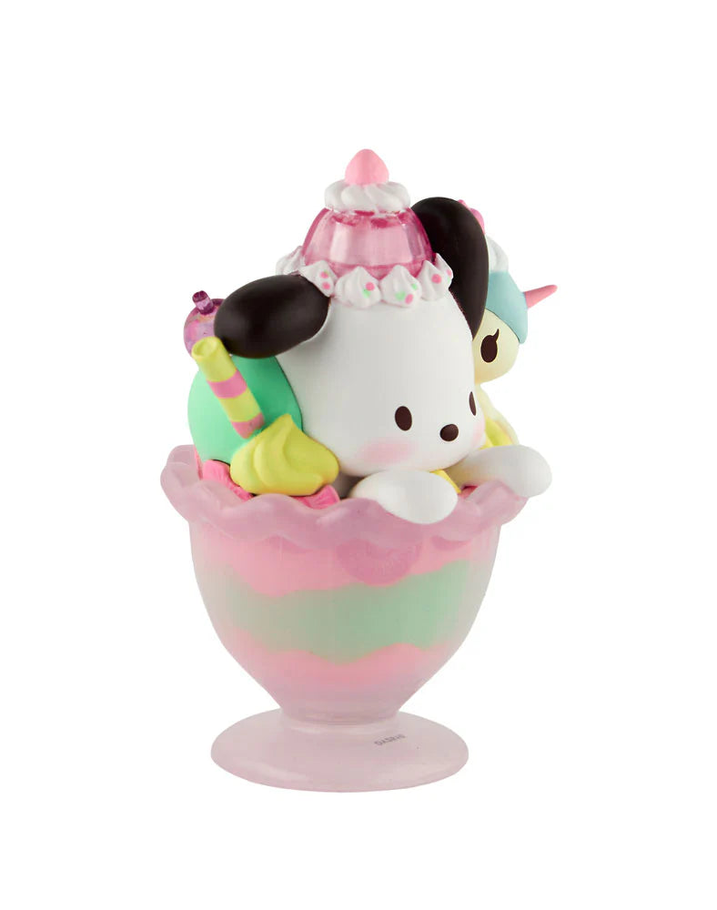 Get a double scoop of adorable! Meet the Pochacco™ Pink Unicorno Sundae Special Edition! Scoop up this limited Special Edition before it melts away!