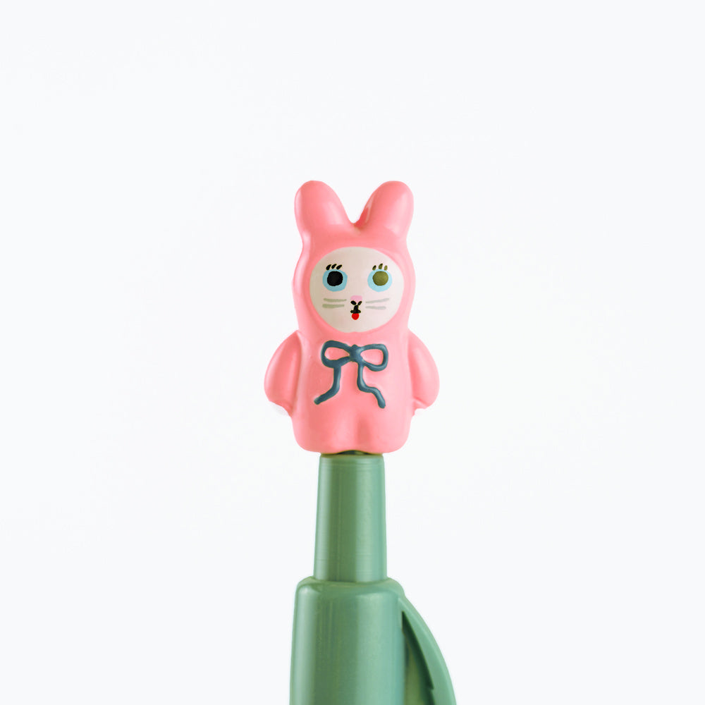 Packed full of adorable charm, simply having this ballpoint pen sitting on your desk brings a gentle, cheerful warmth to the space.