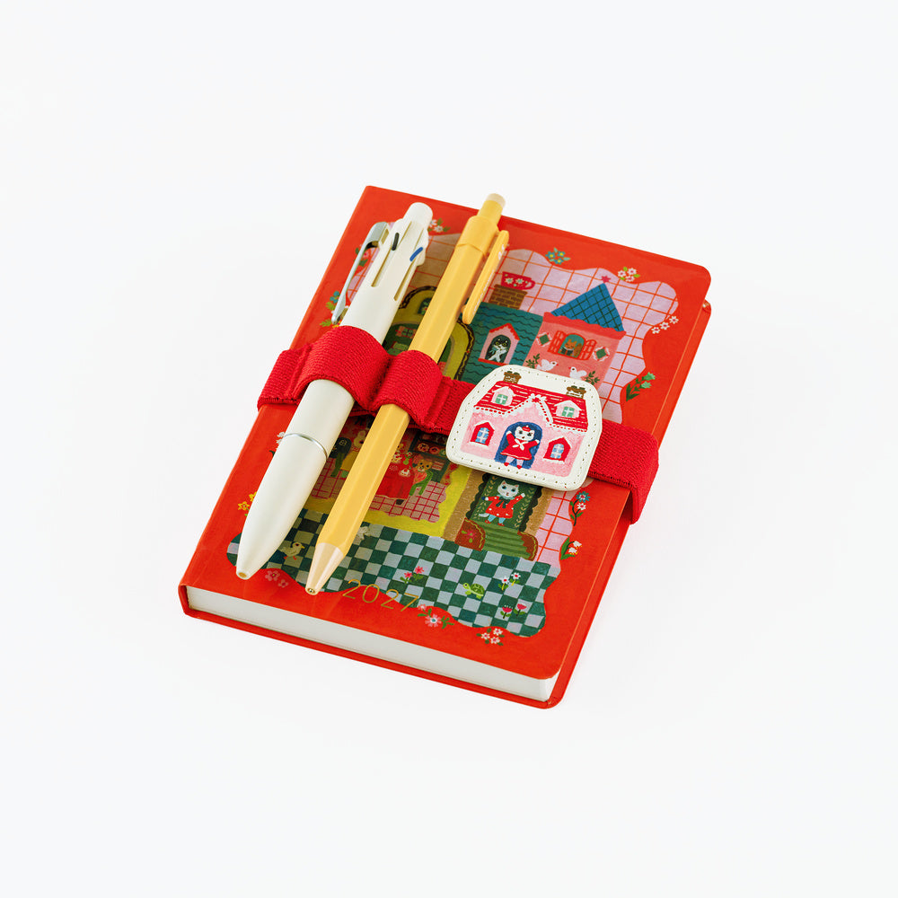Hobonichi 2027 - Yumi Kitagishi: Book Band with Charm (White Cat)