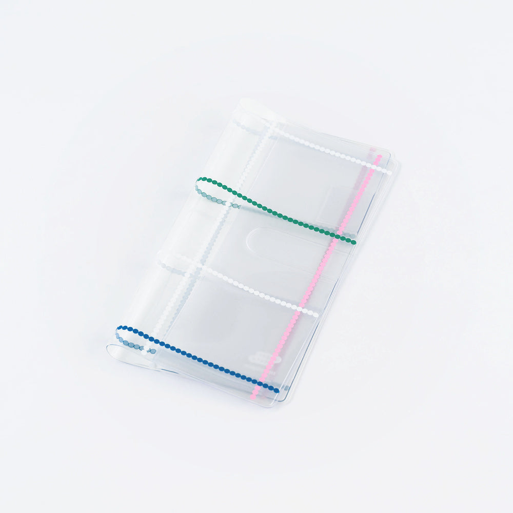 Hobonichi 2027 - Yoshie Watanabe: Clear Cover for Weeks (Dotted Plaid)