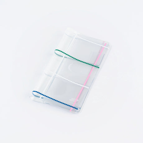 Hobonichi 2027 - Yoshie Watanabe: Clear Cover for Weeks (Dotted Plaid)