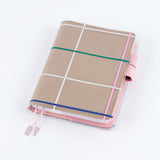 Hobonichi 2027 - Yoshie Watanabe: Cover on Cover for A5 Size (Dotted Plaid)