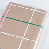 Hobonichi 2027 - Yoshie Watanabe: Cover on Cover for A5 Size (Dotted Plaid)
