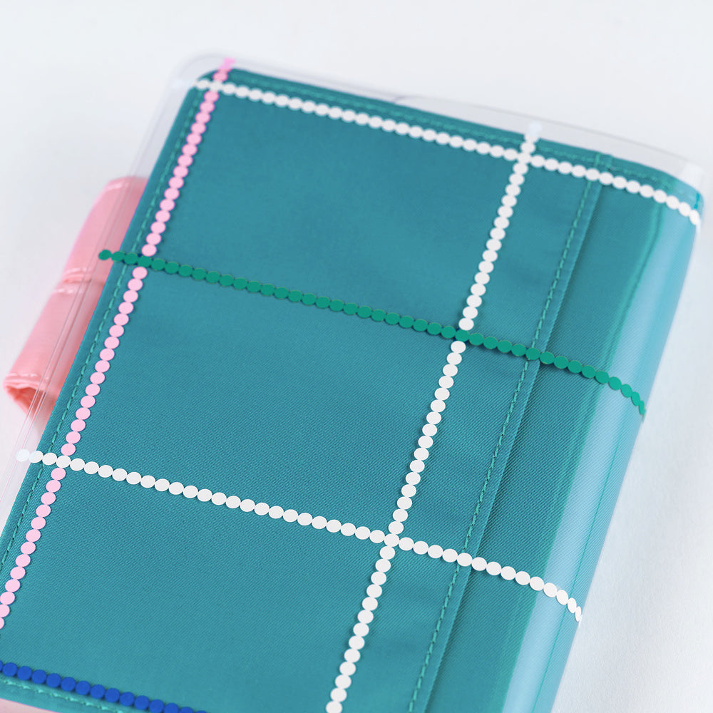 Hobonichi 2027 - Yoshie Watanabe: Cover on Cover for A6 Size (Dotted Plaid)