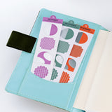 Hobonichi 2027 - TSUKI no IRO: Bookmark-Style Foil-Pressed Stickers