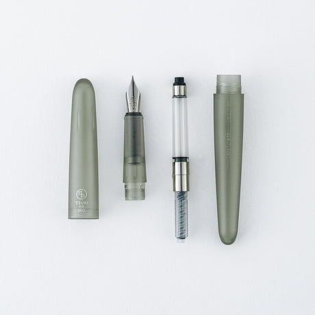 Hobonichi 2027 - Kakimori x TSUKI no IRO: Frost Fountain Pen (Extra Fine) - Hobonichi Techo Exclusive Color