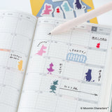 Hobonichi 2027 - Moomin: Index Sticky Notes (Friends of Moominvalley)