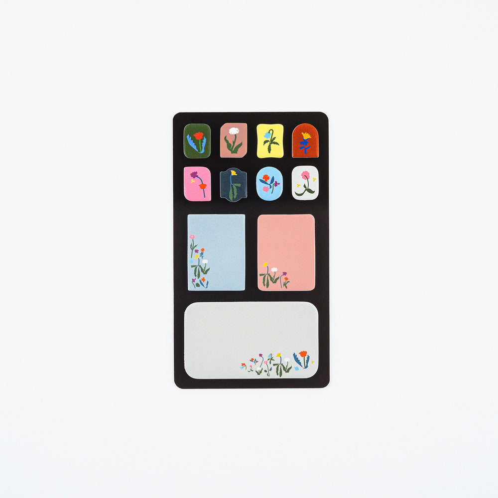 Hobonichi 2027 - Yoshie Watanabe: Sticky Notes (Petit Bloom)