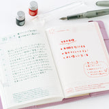 Hobonichi 2027 - Kakimori x TSUKI no IRO: Mini Ink Bottle Set (Jul-Dec)