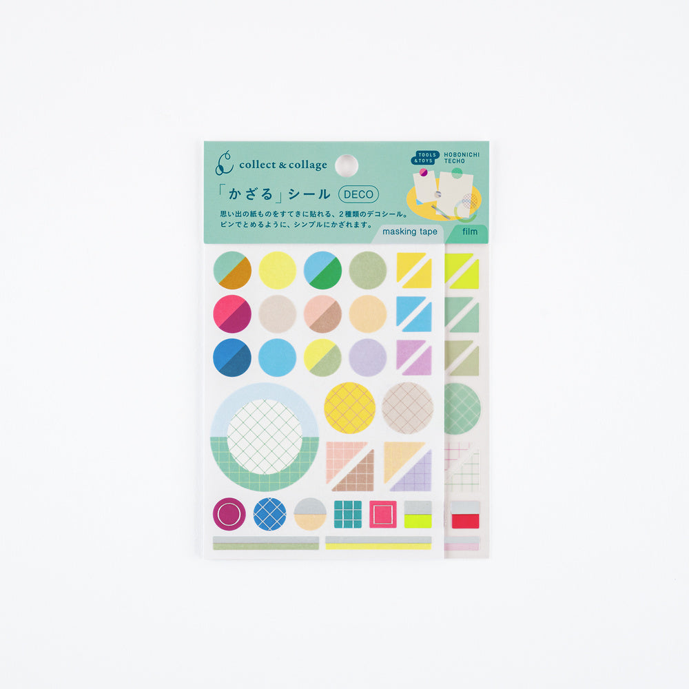 Hobonichi 2027 - Collect & Collage: Collage Stickers (Deco)