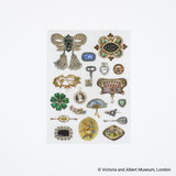 Hobonichi 2027 - V&A Series: Almost Actual-Size Jewellery Stickers