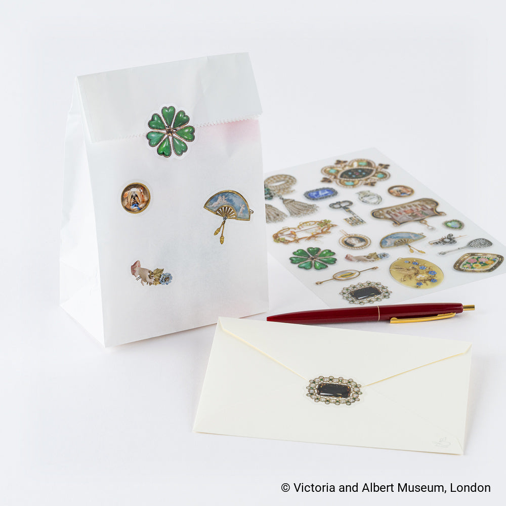 Hobonichi 2027 - V&A Series: Almost Actual-Size Jewellery Stickers