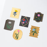 Hobonichi 2027 - Yoshie Watanabe: Foil-Stamped Stickers (Petit Bloom)
