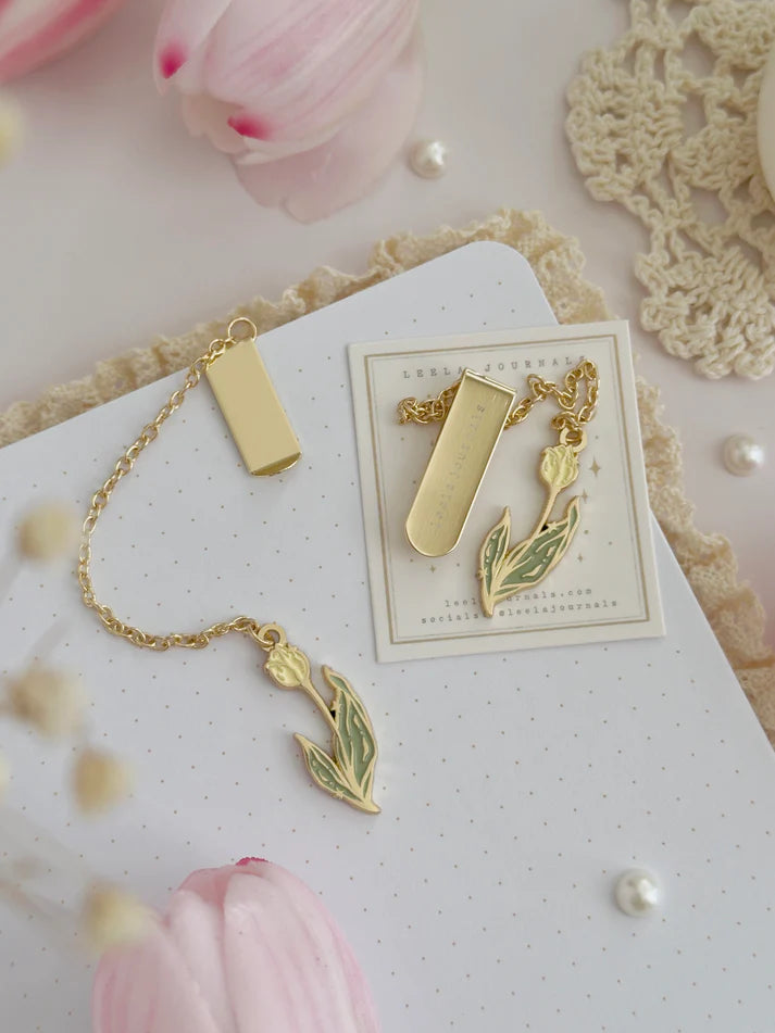 leelajournals Tulip Spell Book A5 Notebook - Tiana (Dotted, Lined)