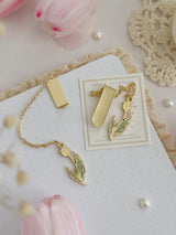 leelajournals Tulip Spell Book A5 Notebook - Tiana (Dotted, Lined)