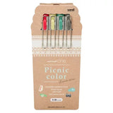 Uni-ball One Gel Pen 0.38mm - Picnic Color 4 Colors Set