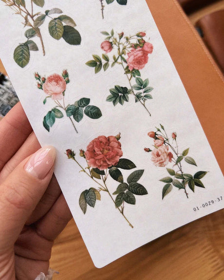 Sarica Studio Vintage Roses 01 Stickers