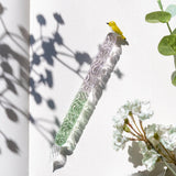 Warbling White-eye Glass Dip Pen