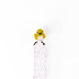 Warbling White-eye Glass Dip Pen