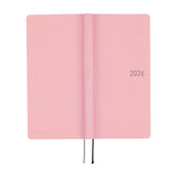 Hobonichi 2026 Weeks Colors: Strawberry Milk [JPN/Tall & Slim/April Start]