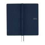 Hobonichi 2026 Weeks Mega Colors: Cosmo Blue [ENG/Tall & Slim/Jan Start]