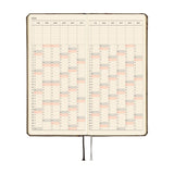 Hobonichi 2026 Weeks Mega Bow & Tie: Galloping Horses [ENG/Tall & Slim/Jan Start]