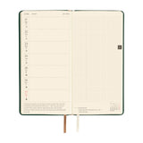 Hobonichi Techo Weeks 2027 - Leather: Forest Green