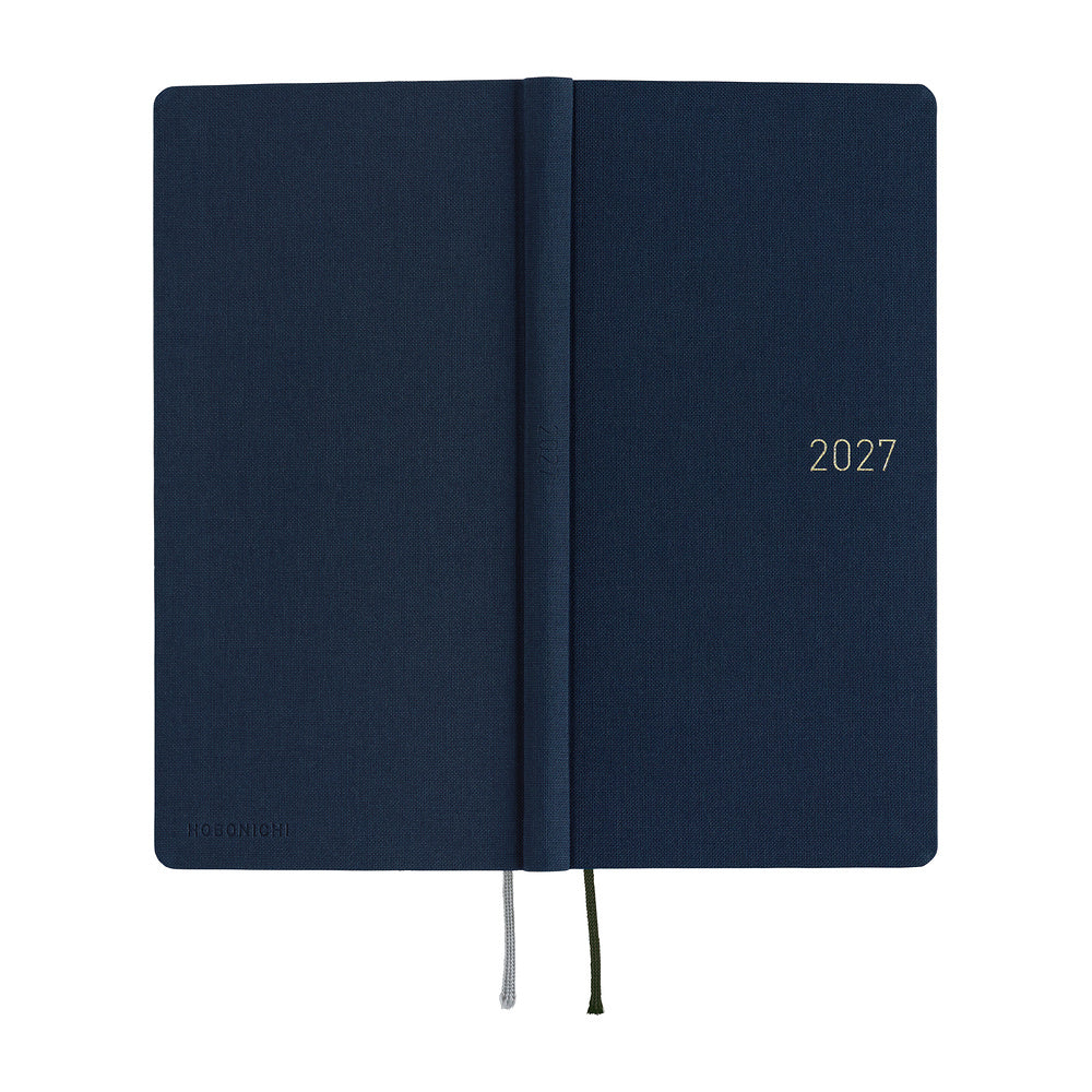 Hobonichi Techo Weeks 2027 - Colors: Midnight Blue
