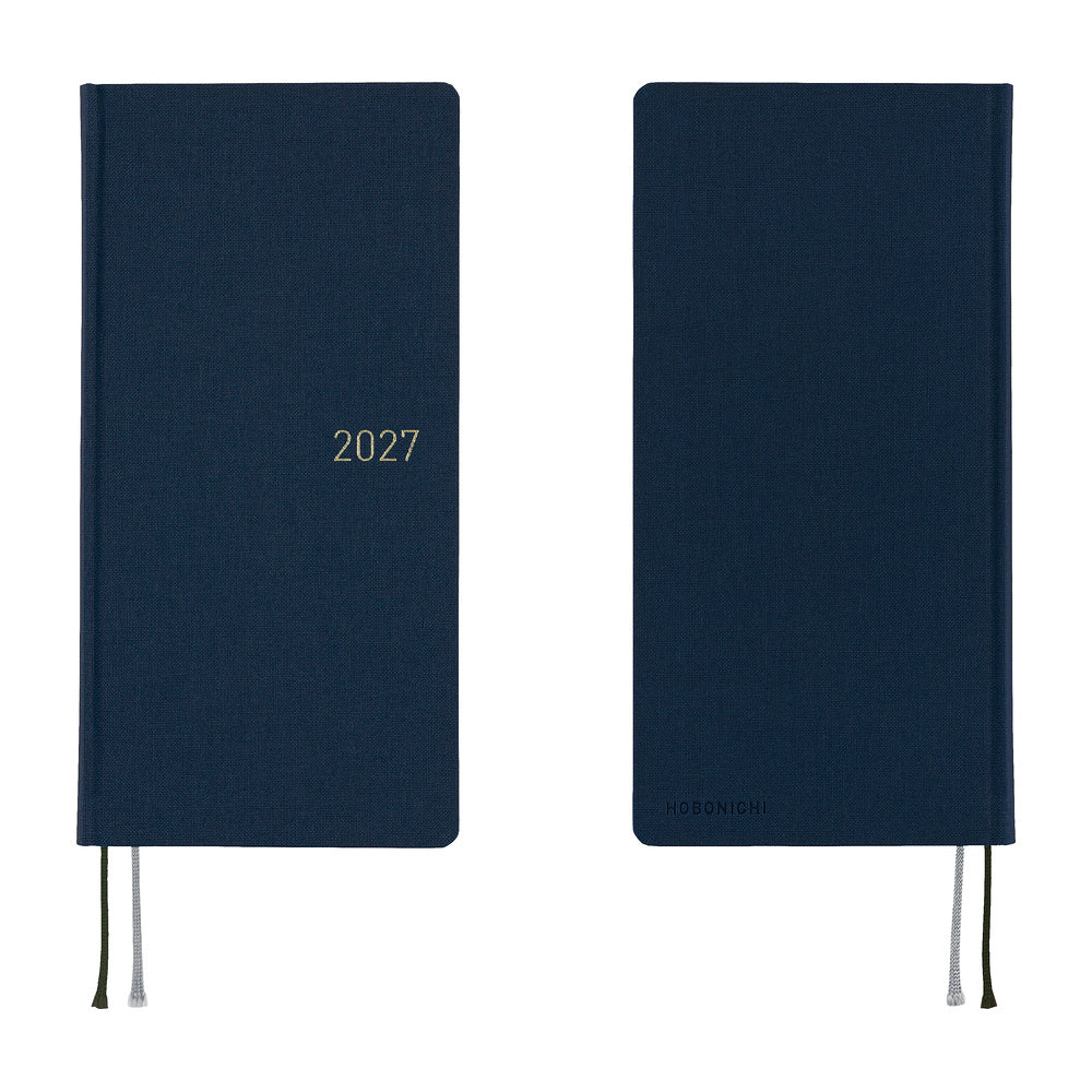 Hobonichi Techo Weeks 2027 - Colors: Midnight Blue