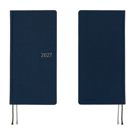 Hobonichi Techo Weeks 2027 - Colors: Midnight Blue