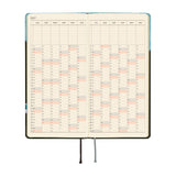 Hobonichi Techo Weeks 2027 - Hiroko Kubota: Meteor Shower in the Light Blue